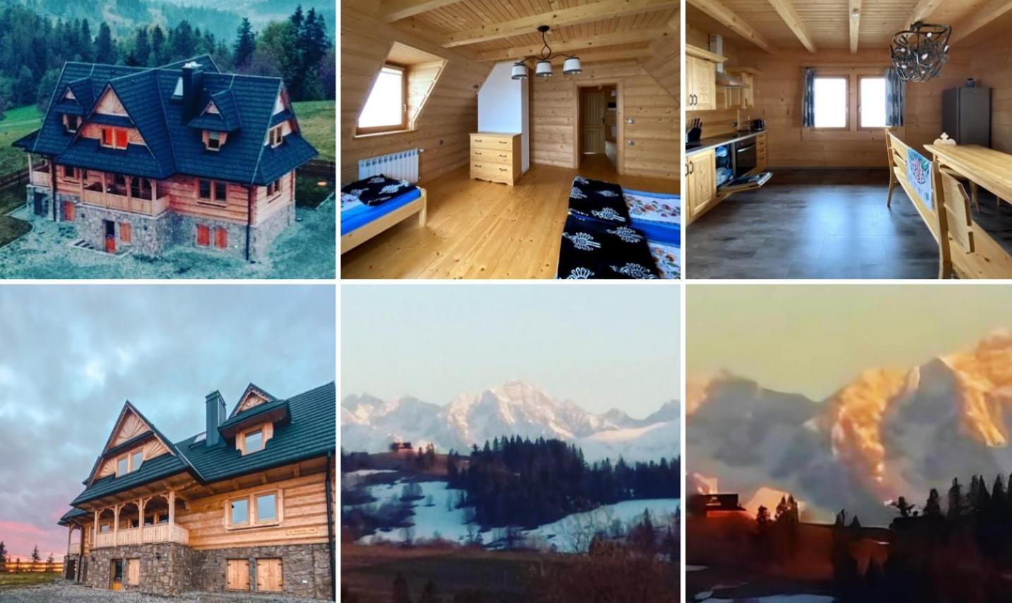 Dom Z Widokiem Na Wierchy - Panorama Na Tatry - Traditional Folk House Gliczarów Esterno foto